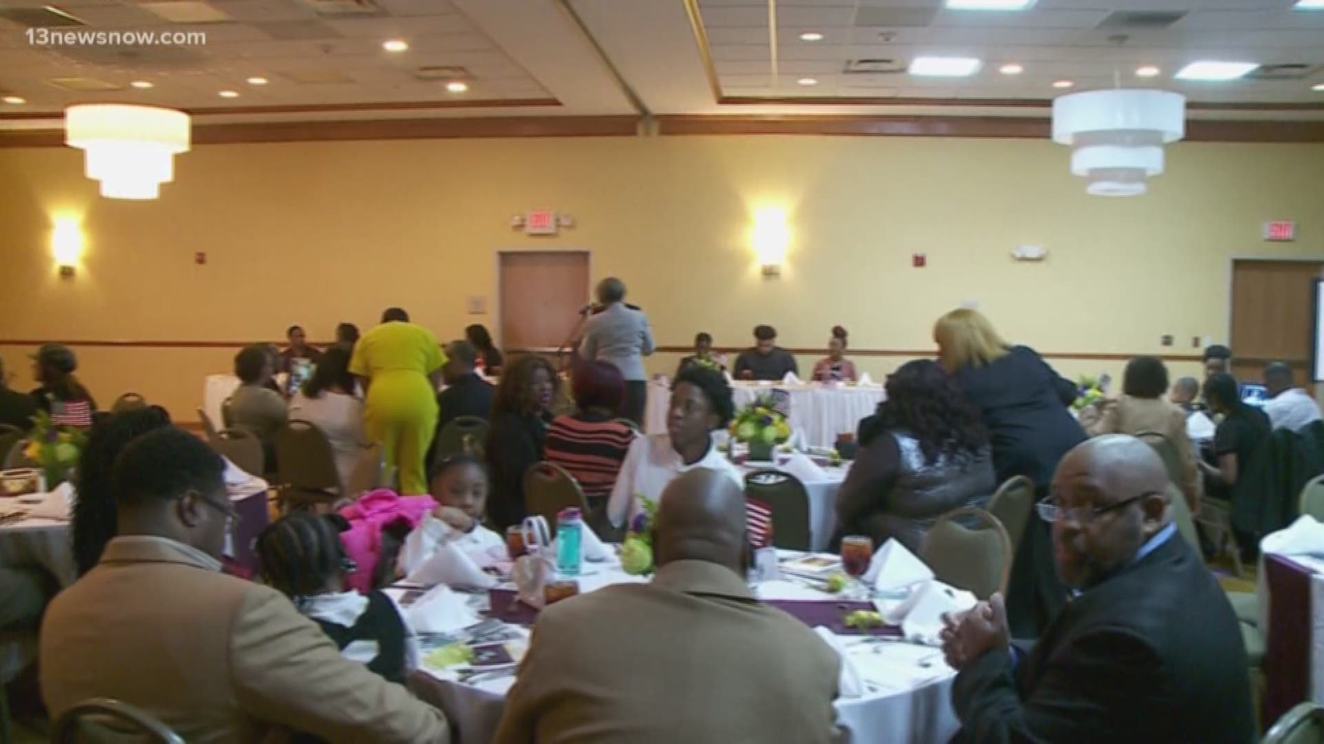 13News Now Janet Roach has more on the MLK Day brunch in Suffolk where organizers sought to raise scholarship money for high school seniors in the city.