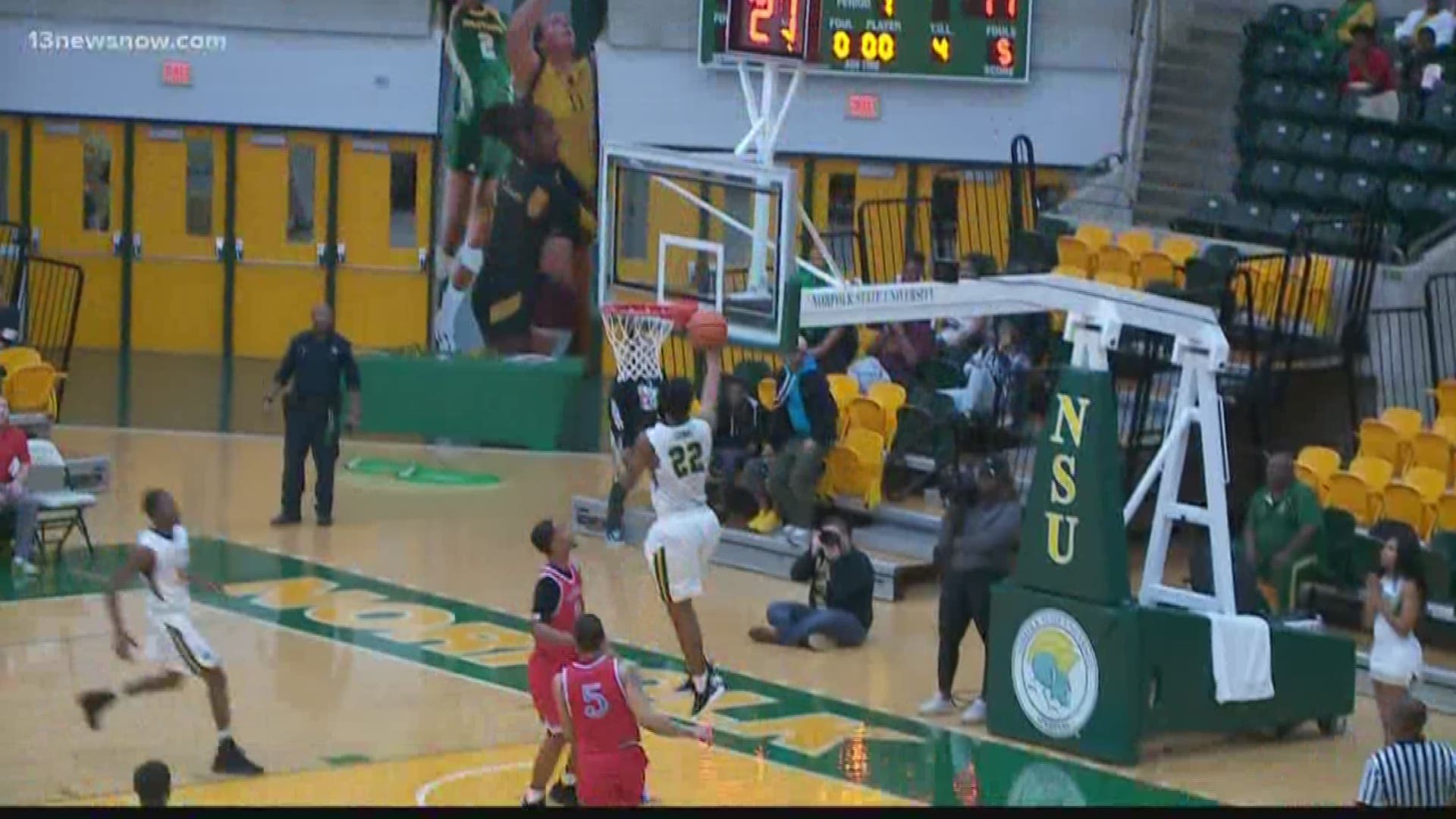 Norfolk State takes over down the stretch to win conference home opener