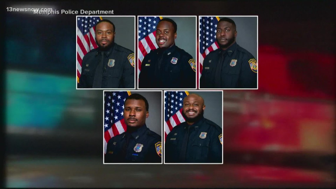 Memphis police officers facing murder charges