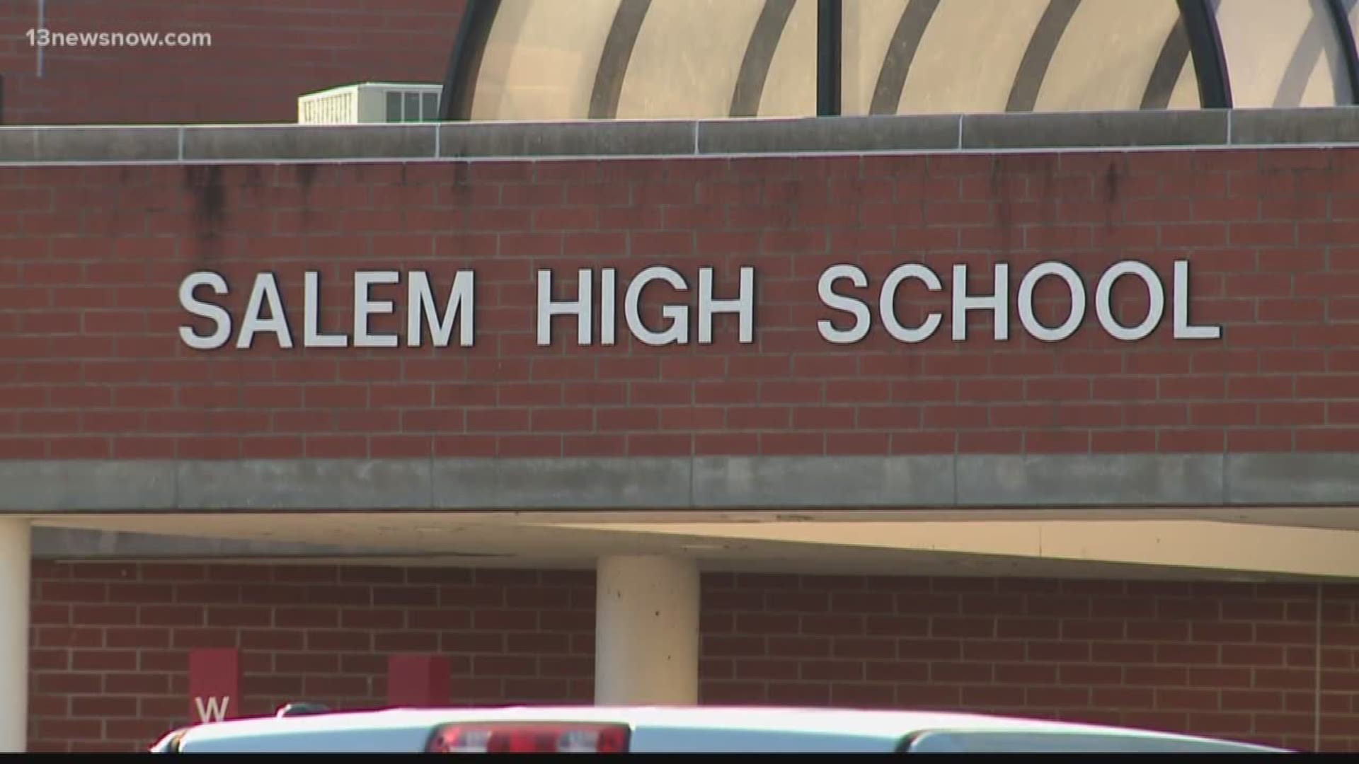 13News Now Jaclyn Lee has an update on what happened at Salem High School in Virginia Beach this morning.