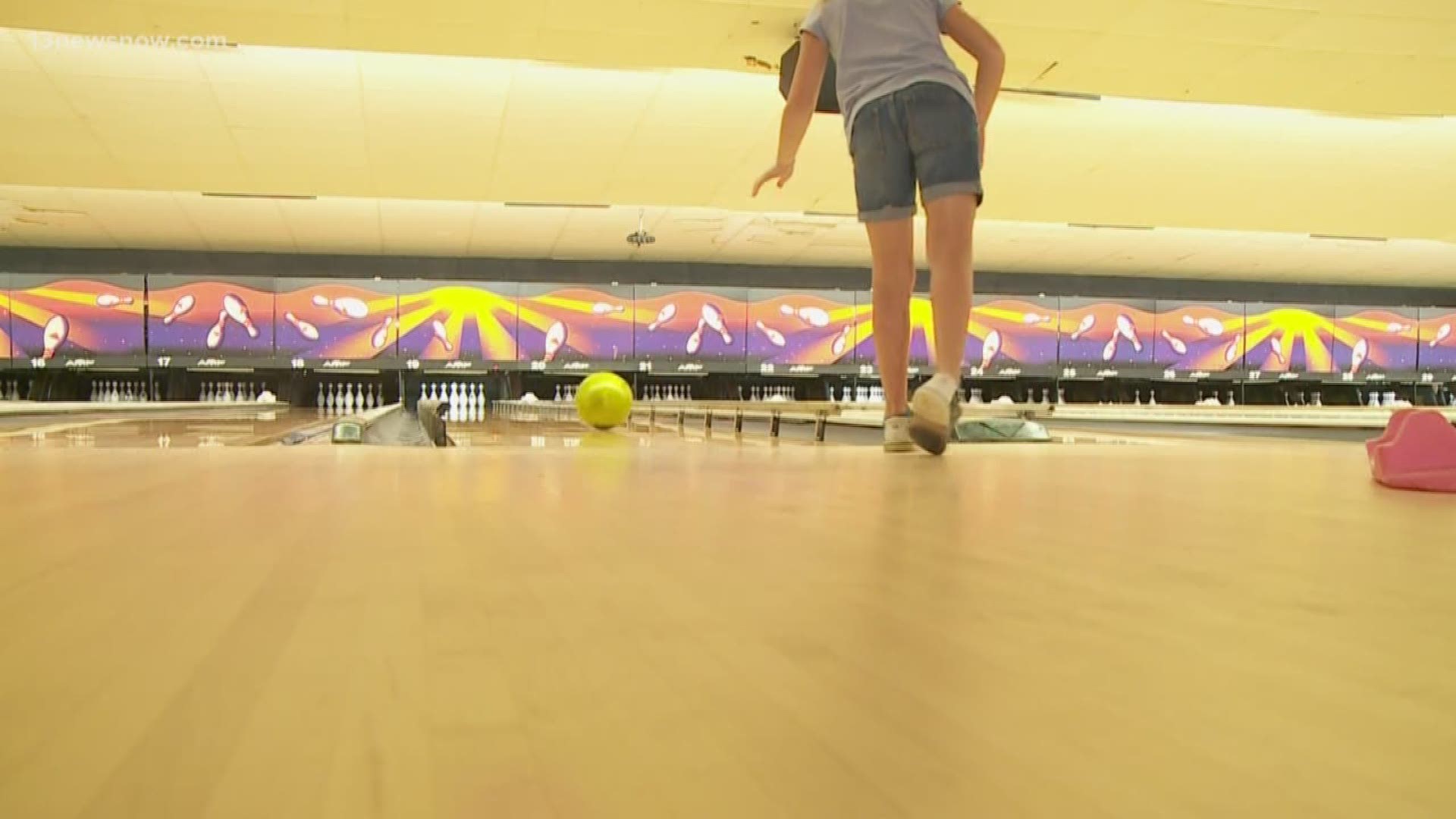 As sweltering temperatures continue, people are enjoying activities like bowling and movies to beat the heat.