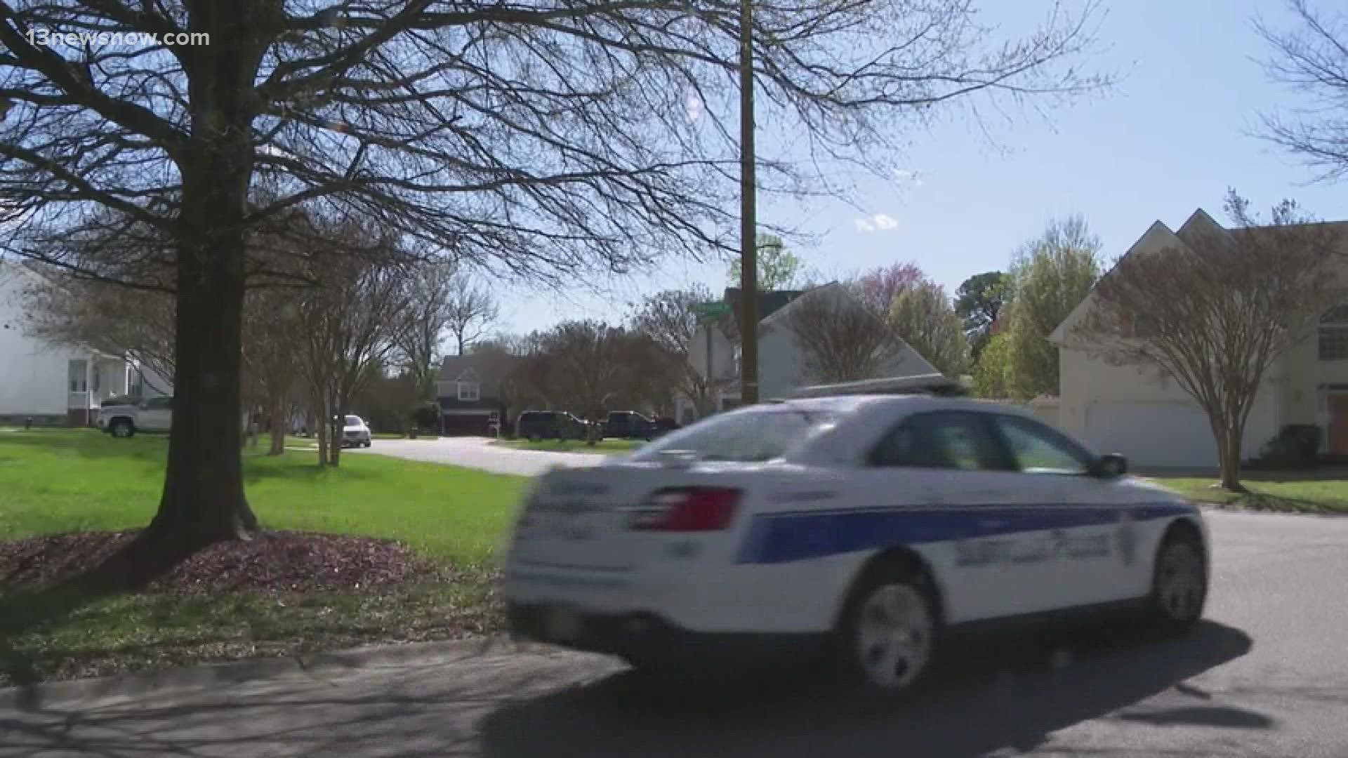 Suffolk police increased patrols in the area of Townsend Place after an attempted robbery turned deadly.