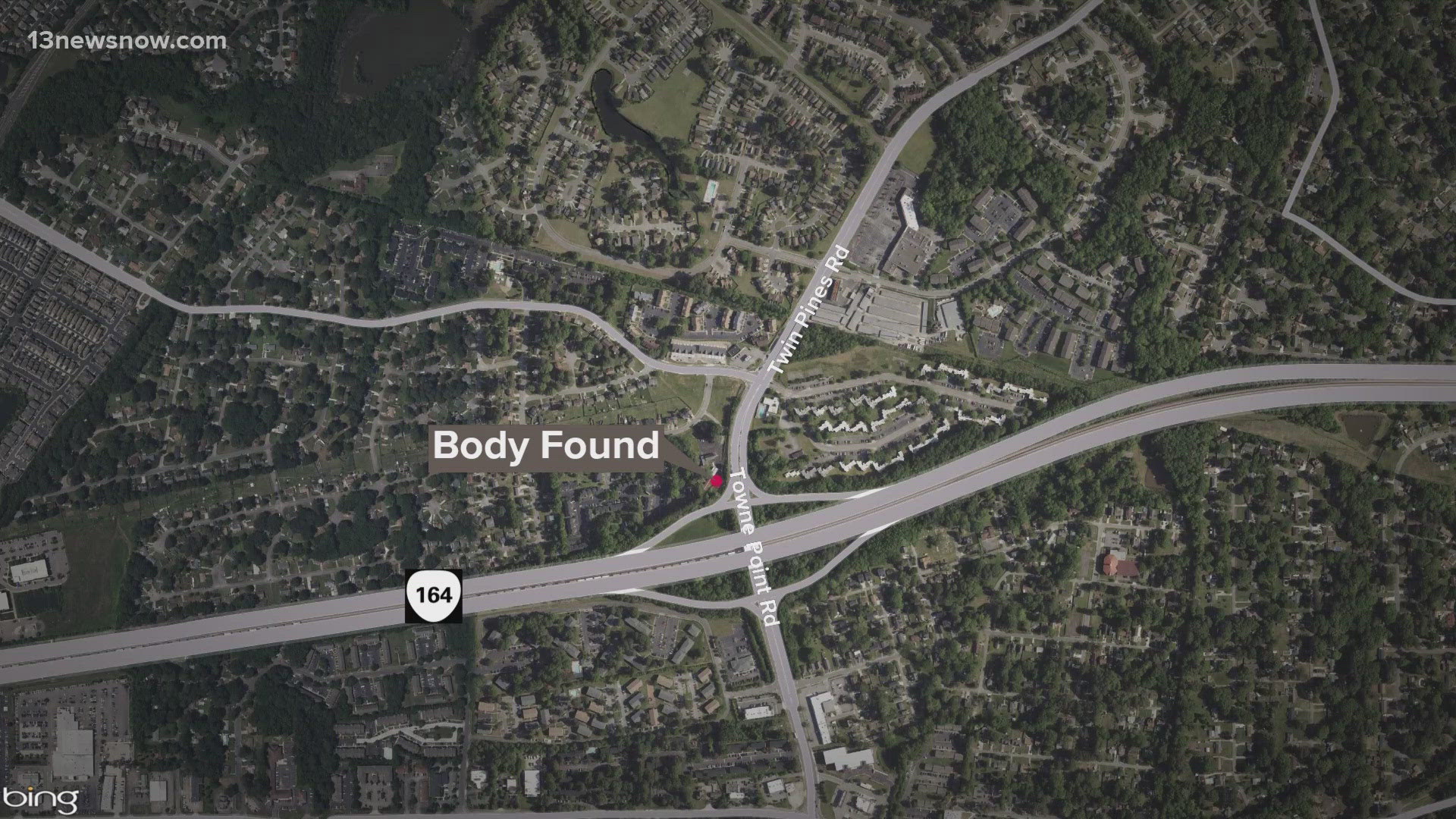 Around 9 p.m. Monday night, police headed to Pepperwood Court for report of a body discovery.