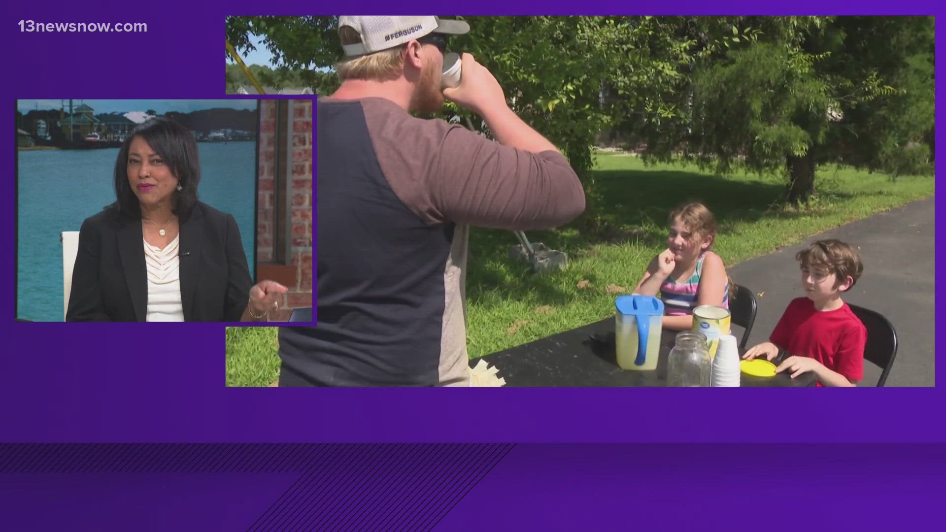 The young entrepreneurs who ran the lemonade stand in Chesapeake are set to be honored at a city council meeting Tuesday night.