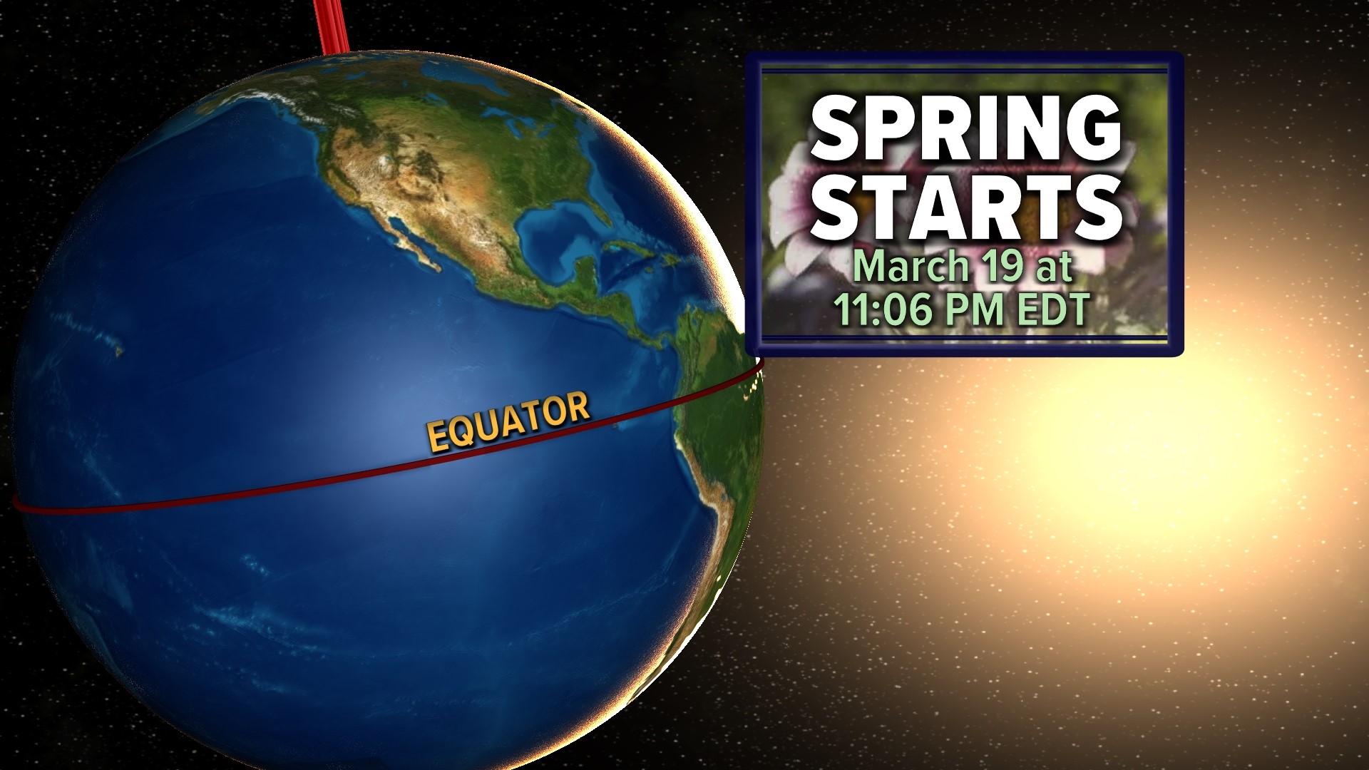 The Spring Equinox marks the astronomical start of spring in the Northern Hemisphere.