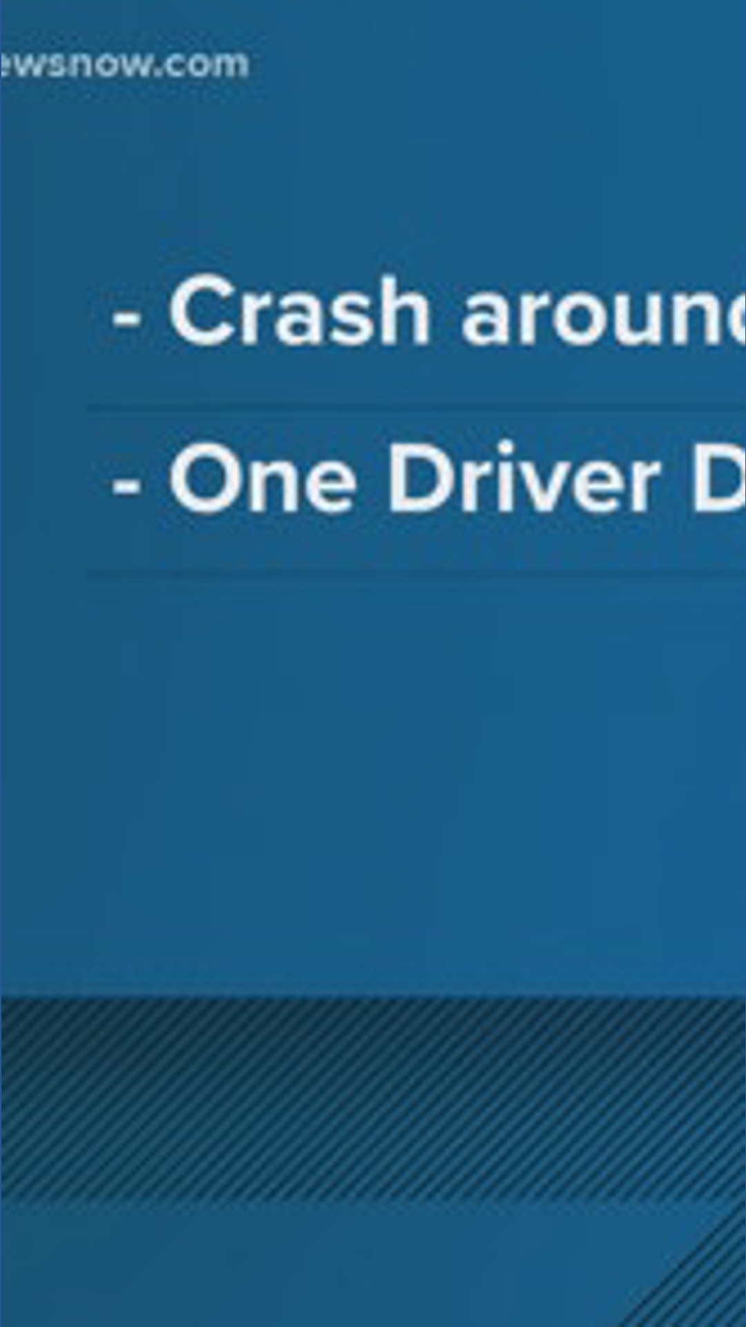 1 dead after two-vehicle crash on Centerville Turnpike South in ...