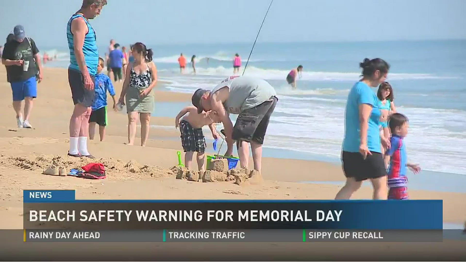 Beach safety warning for Memorial Day