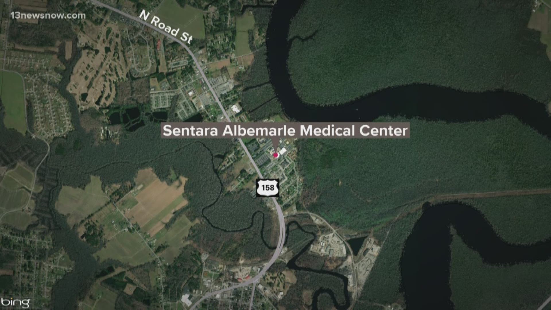 The perimeter lockdown on Sentara Albemarle Medical Center in Elizabeth City has been lifted after a threat.