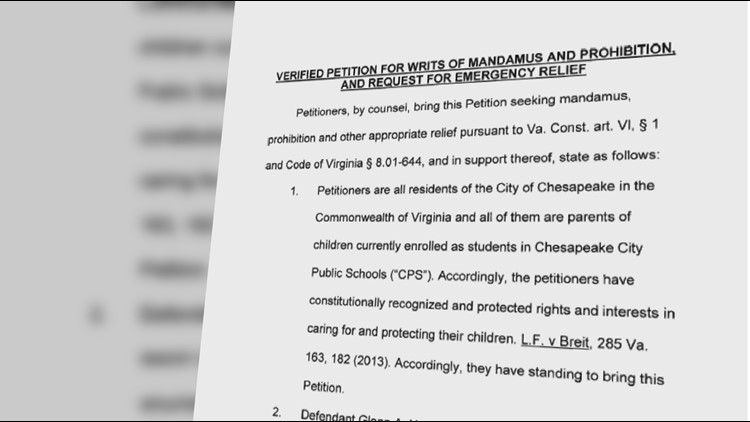 Chesapeake parents sue Gov. Youngkin over optional-mask executive order. Here's what they and their attorney have to say.