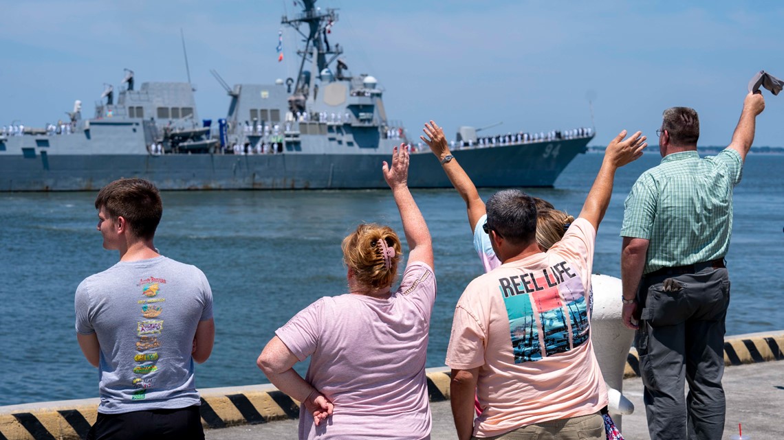 USS Nitze deploys from Naval Station Norfolk - Vimarsana News