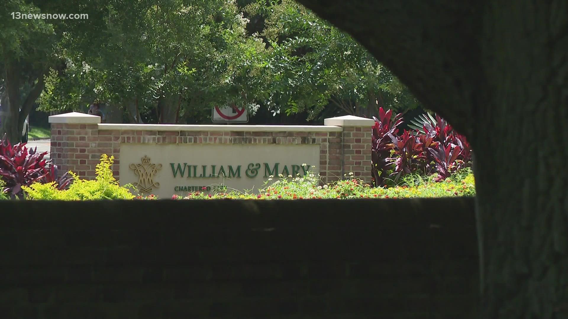 The mask mandate at William & Mary went into effect August 10.