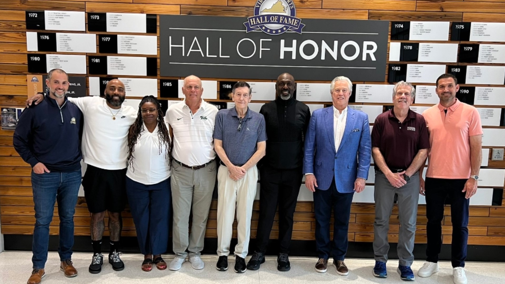 In its 50th year, 9 new inductees were welcomed into the prestigious Virginia Sports Hall of Fame with many hailing from the 757.