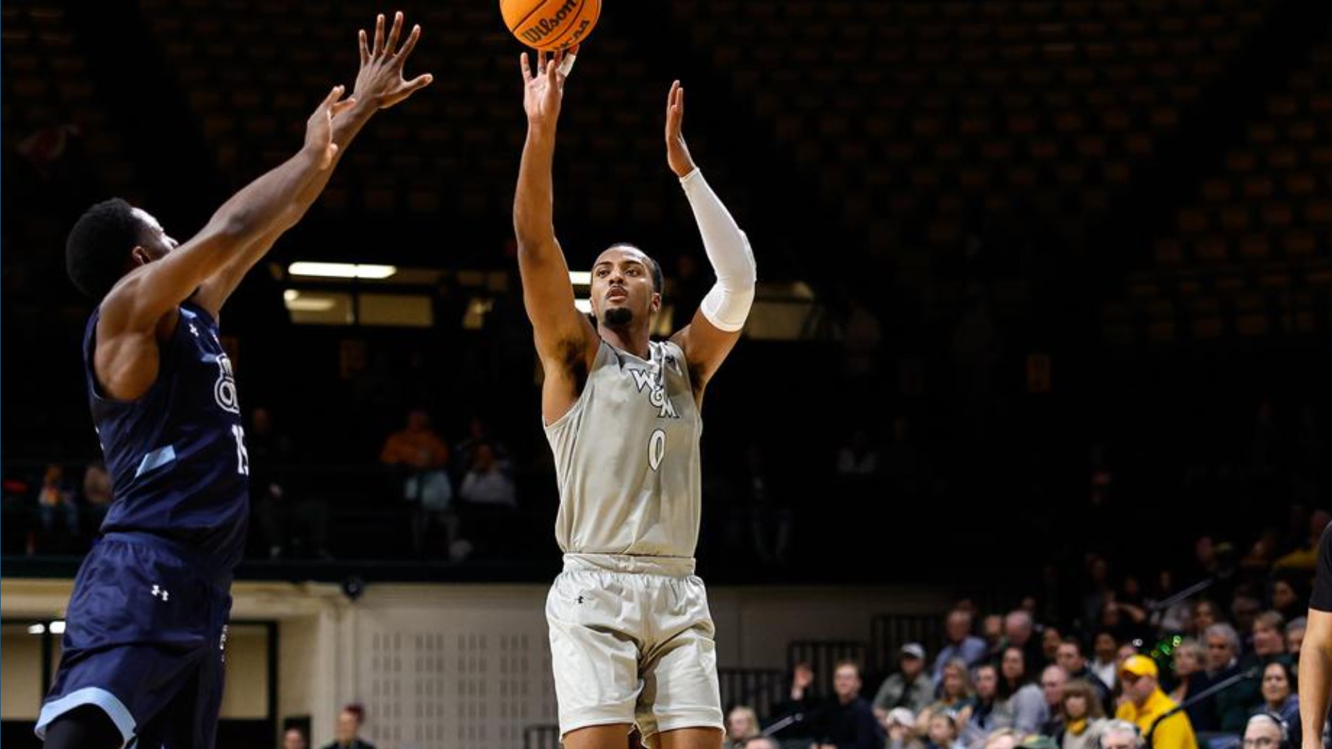 W&M answered with back-to-back 3-pointers from Caleb Dorsey and Williams to push the Tribe lead back to seven, 79-72, just over two minutes remaining.