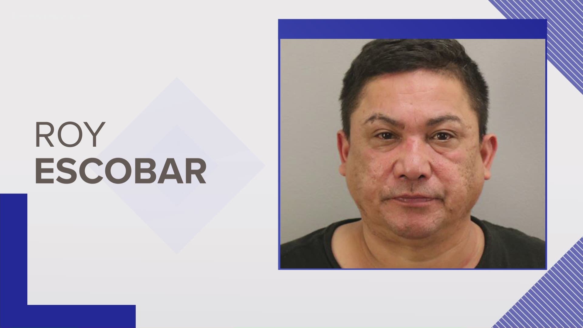 According to police, Roy Escobar was drunk when he ran off Atlantic Avenue and into a hotel sign that was on the side of the road. He then struck the victim.