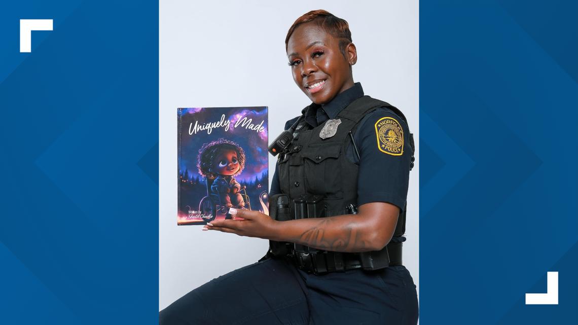 Norfolk police officer's late twin daughter inspires book for children with special needs