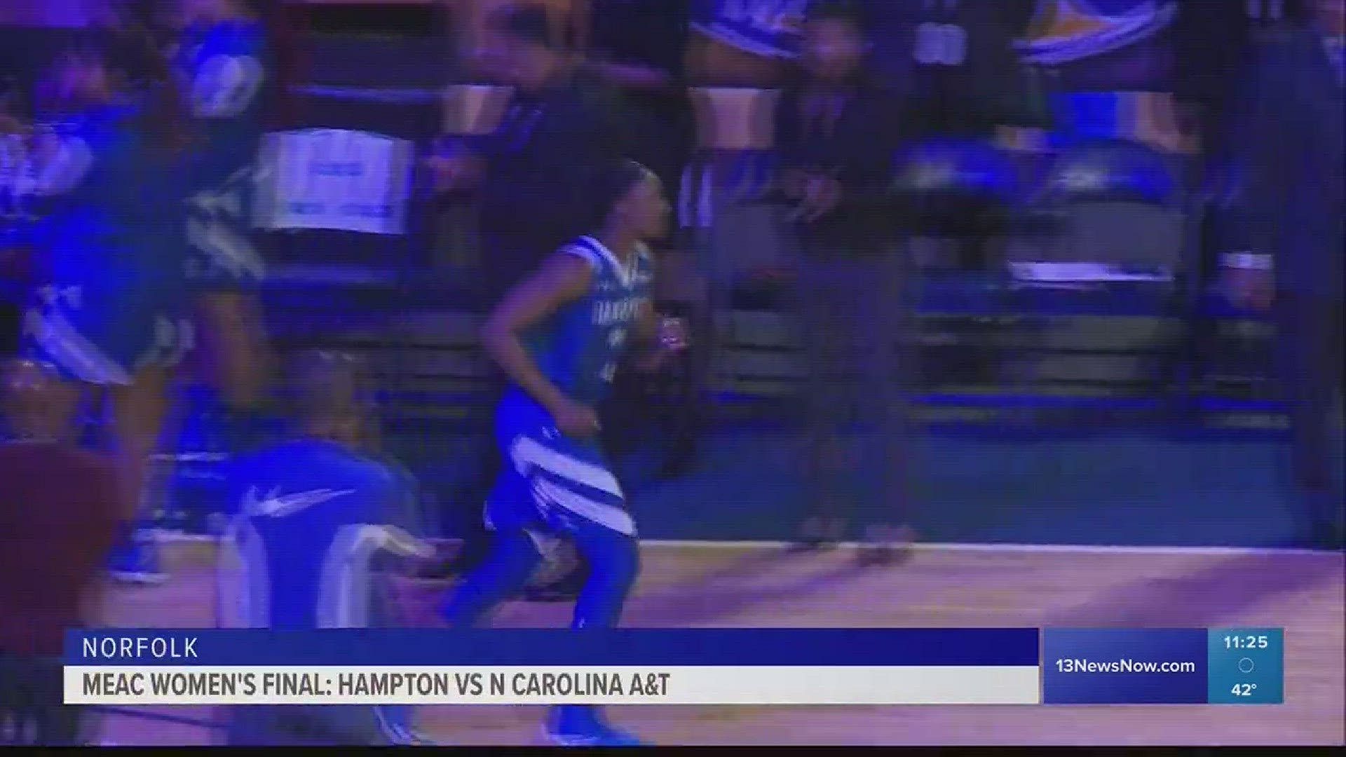 Hampton rallied in the second half forcing overtime, but lost to North Carolina A&T 72-65 in the MEAC Tournament women's final. It was the last for the Lady Pirates who are headed to the Big South next season.