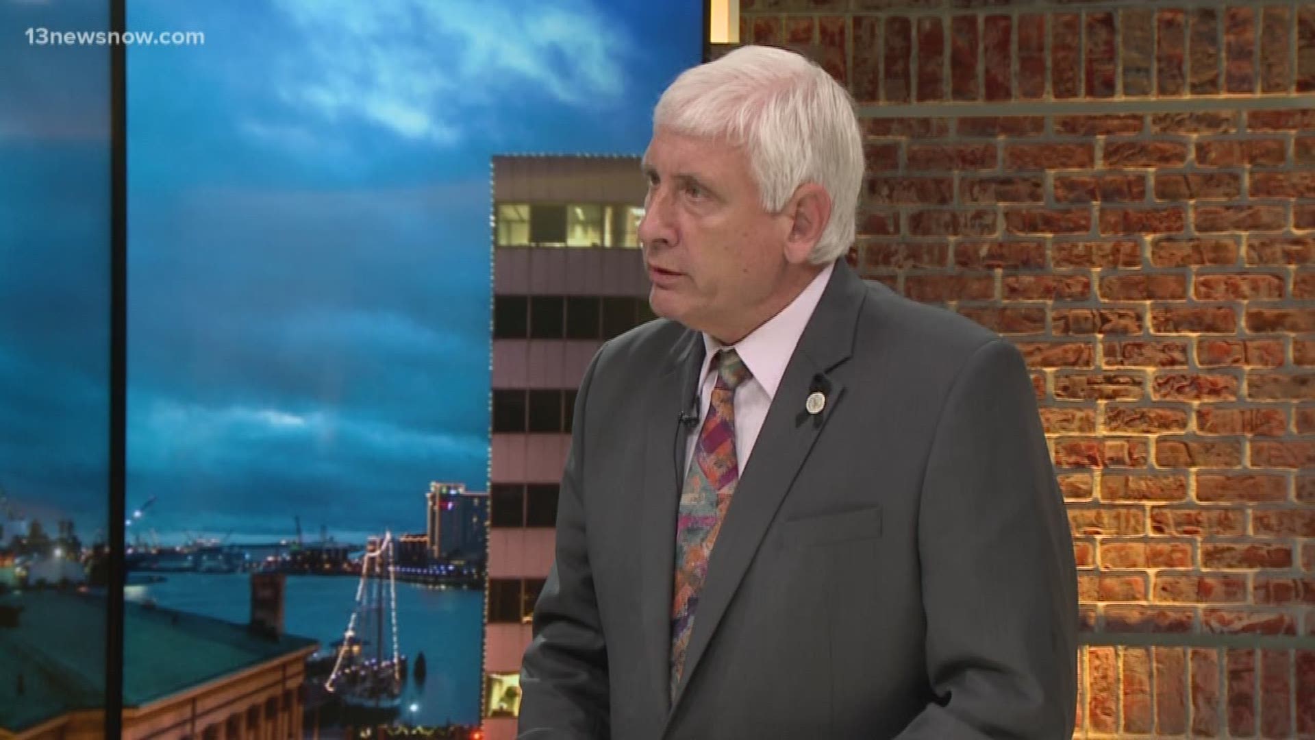 Virginia Beach Mayor Bobby Dyer talks about the strength and unity of the community, one week after the mass shooting at the Municipal Center.