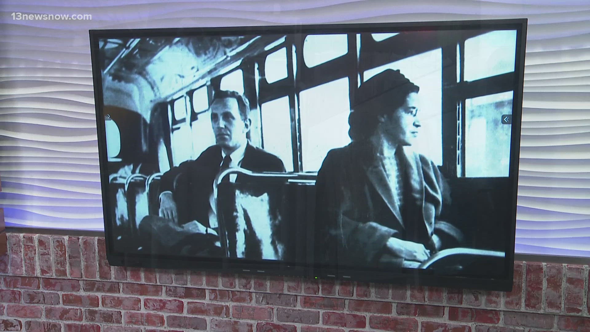 A civil rights icon was honored across public transit in Hampton Roads on Monday.