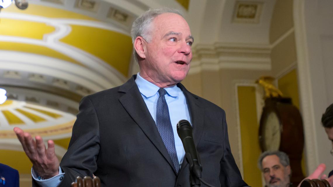 Virginia Sen. Kaine pushes Senate vote to challenge Trump’s strikes on Iran