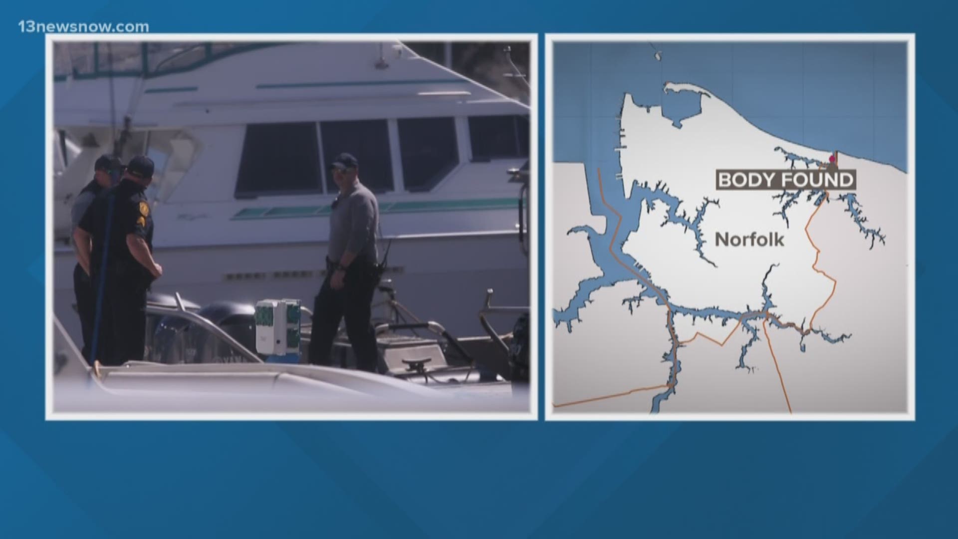 Police identified the body found in the water as 54-year-old Edward Blais of Norfolk. According to police, he went kayaking Sunday and never returned.