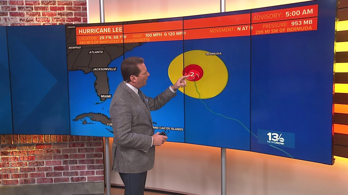 Tracking the Tropics: Hurricane Lee moving North | 13newsnow.com