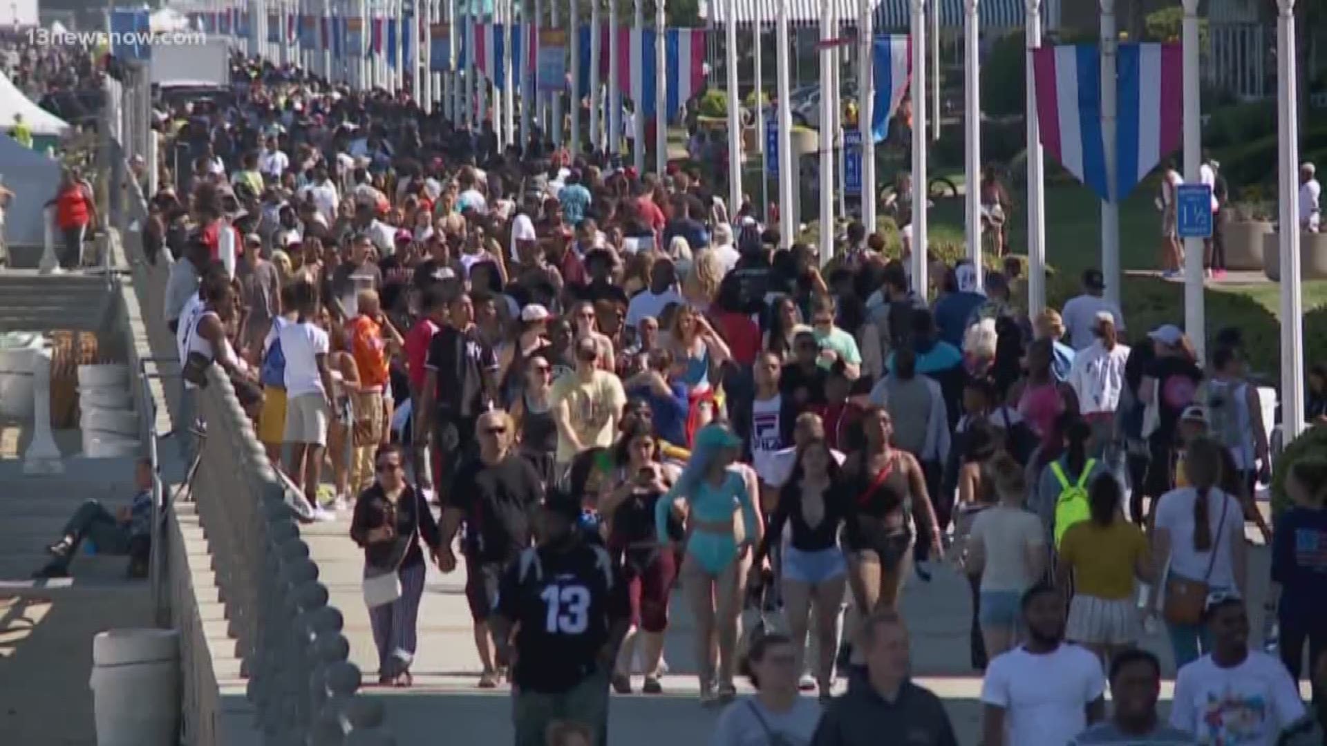 It's not just Pharrell's team getting ready for this year's festival. The City of Virginia Beach is already getting ready.