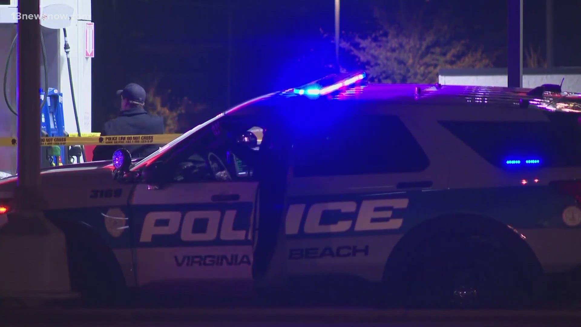 A spokesperson said Brandon Closson tried to rob a store on Virginia Beach Boulevard, near Town Center.