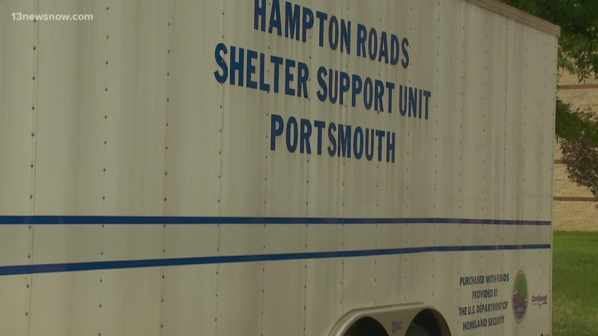 Portsmouth has shuttles, a shelter, and free parking beginning Thursday. A voluntary evacuation order has been issued for Zone A residents.