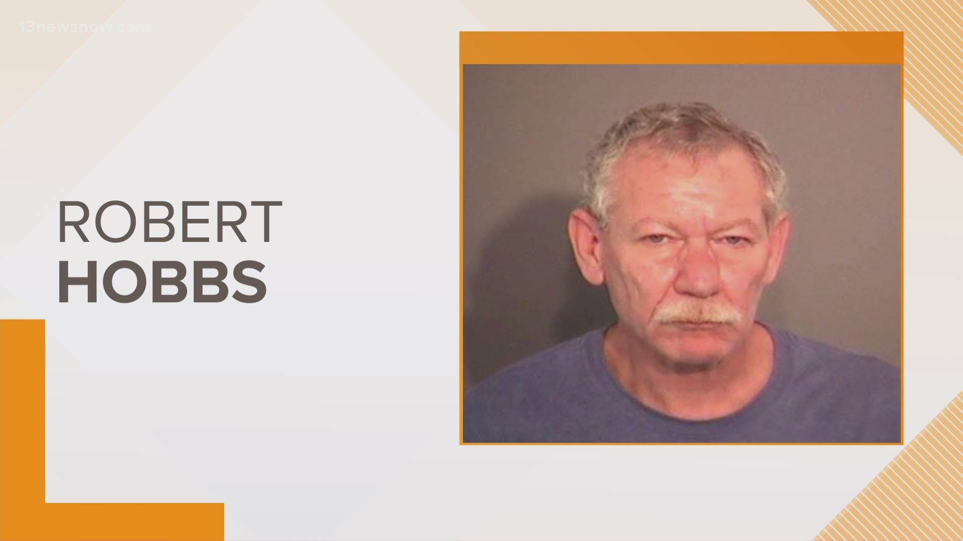 Franklin Police Department said information from an uninvolved incident resulted in the arrest of Robert Leroy Hobbs, 59.