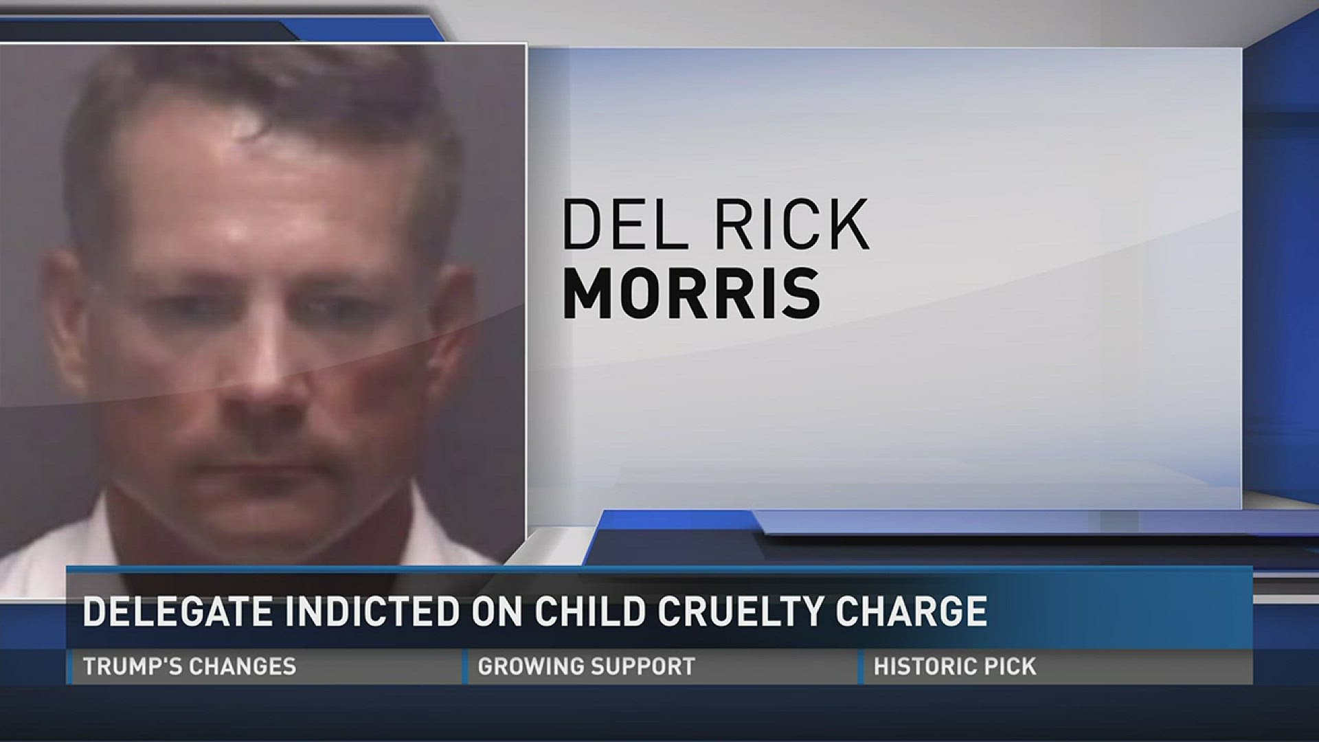 Suffolk Delegate indicted on child cruelty charge