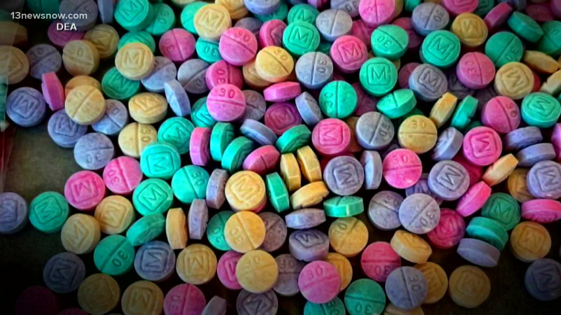 While so-called "rainbow fentanyl" hasn't been seized in Virginia yet, agents say it's only a matter of time.