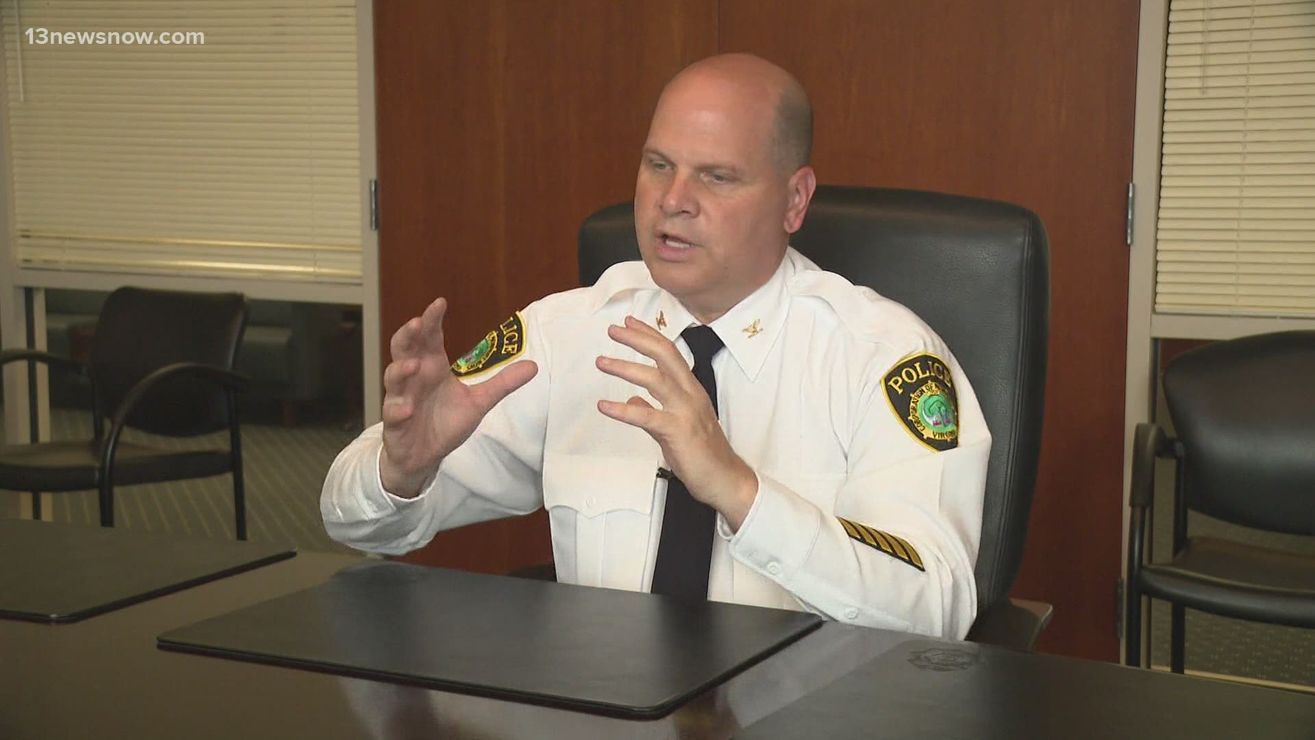 The Newport News Police Chief also is speaking out about ways to prevent more killings. Adriana de Alba sat down with Chief Steve Drew.