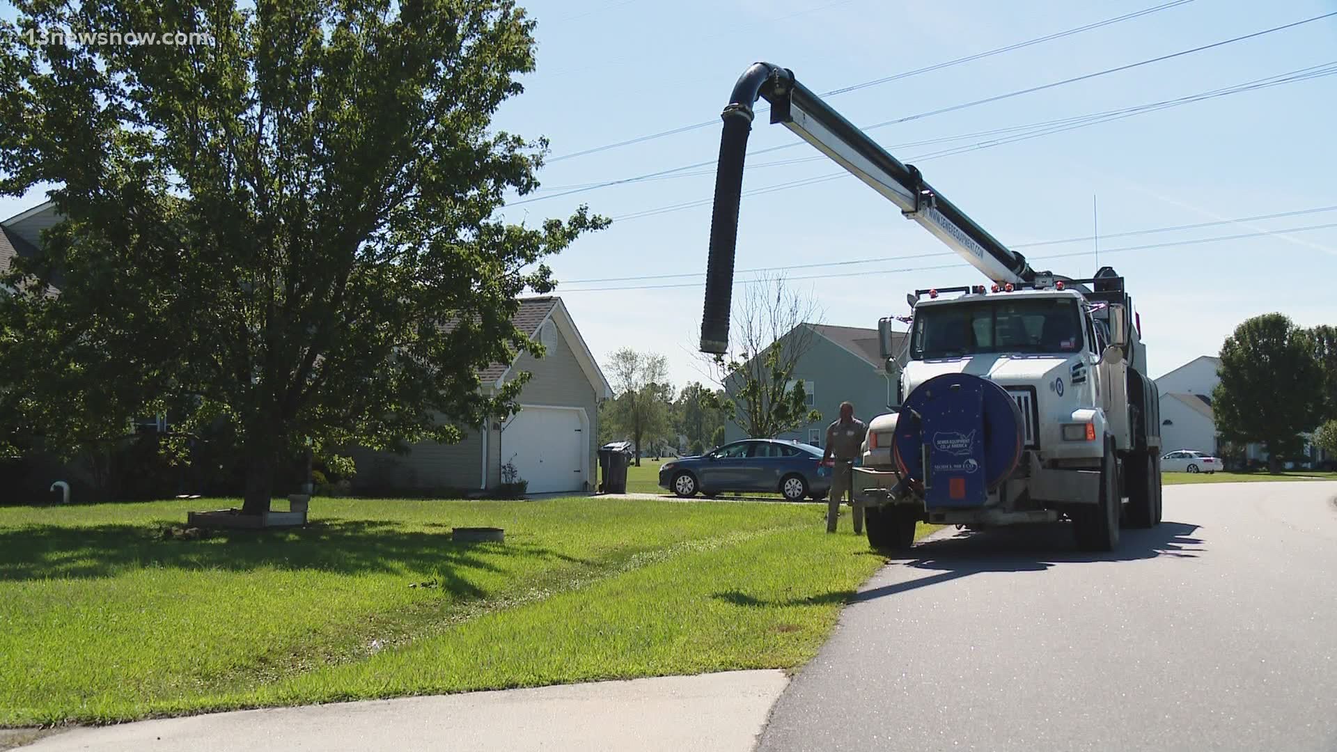 What's that smell? An entire neighborhood in Moyock is dealing with a sewage system problem