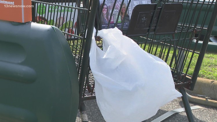 Virginia Beach city council considering plastic bag tax