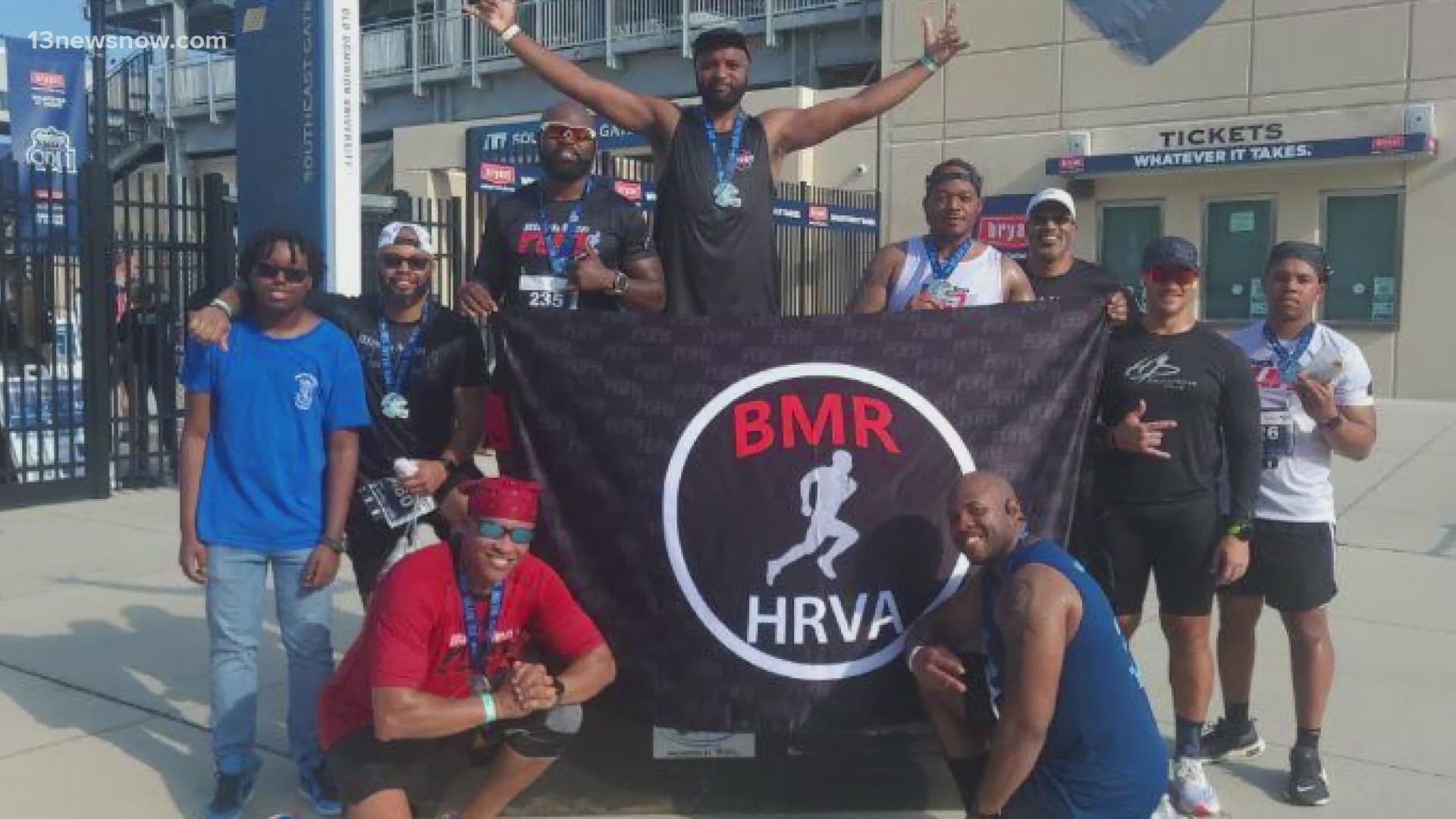 For more than a decade, 'Black Men Run Hampton Roads' has united men of all ages and fitness levels — with a mission to improve their physical and mental well-being.