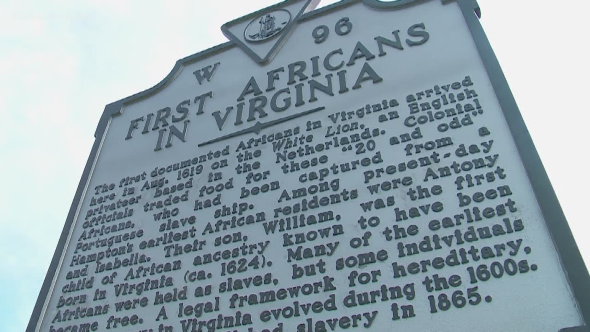 A prayer vigil at Fort Monroe commemorated the arrival of first enslaved Africans in 1619.