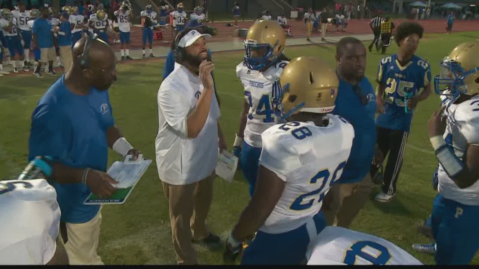 Phoebus was fairly dominant in their season opening game, a 40-14 win over Heritage.