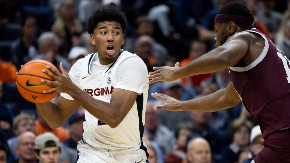 No. 22 UVA nearly knocked off by Northeastern | 13newsnow.com