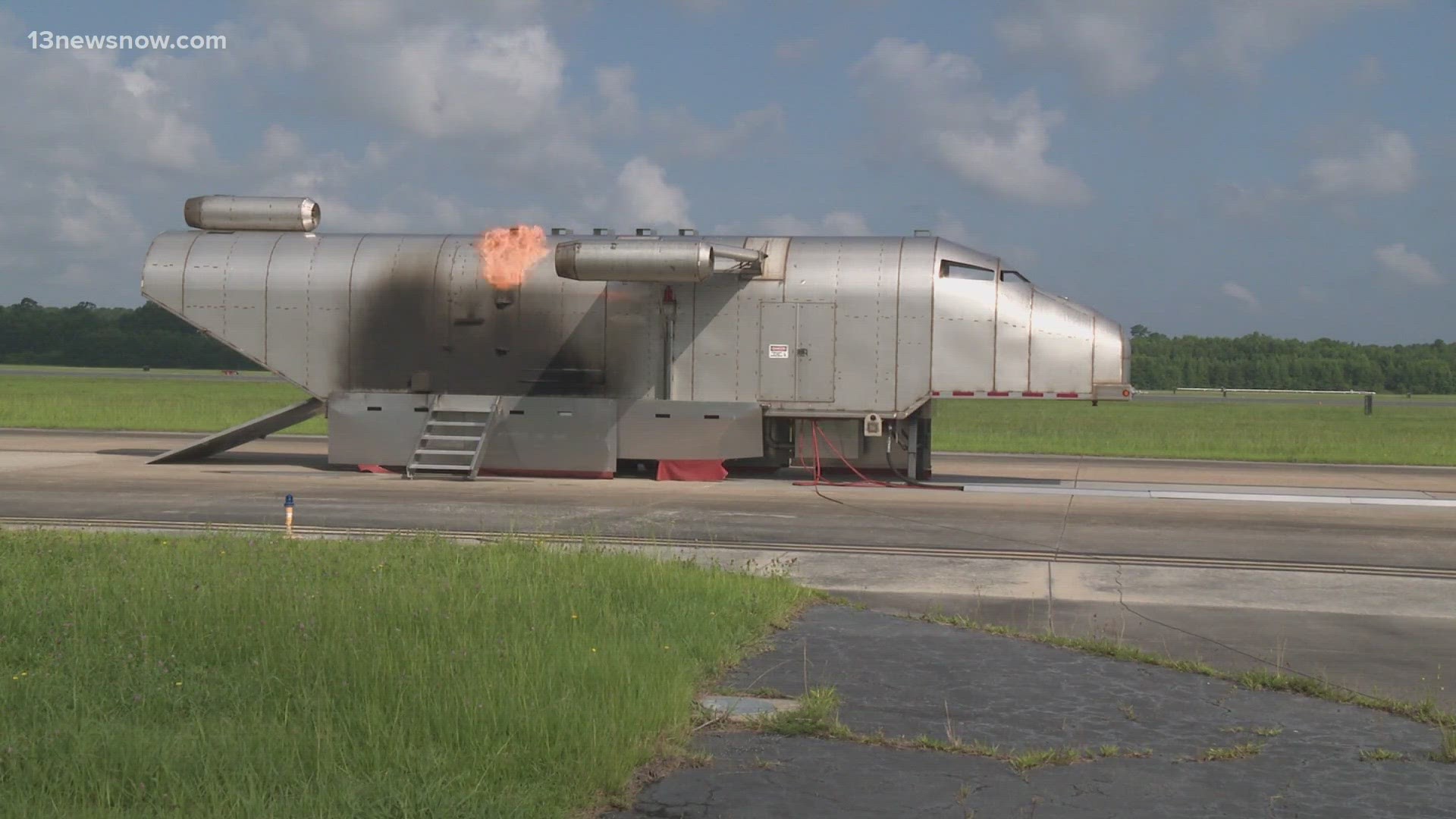 The mass casualty drill was meant to simulate an aircraft mishap and is training ahead of the 2023 NAS Oceana Air Show.