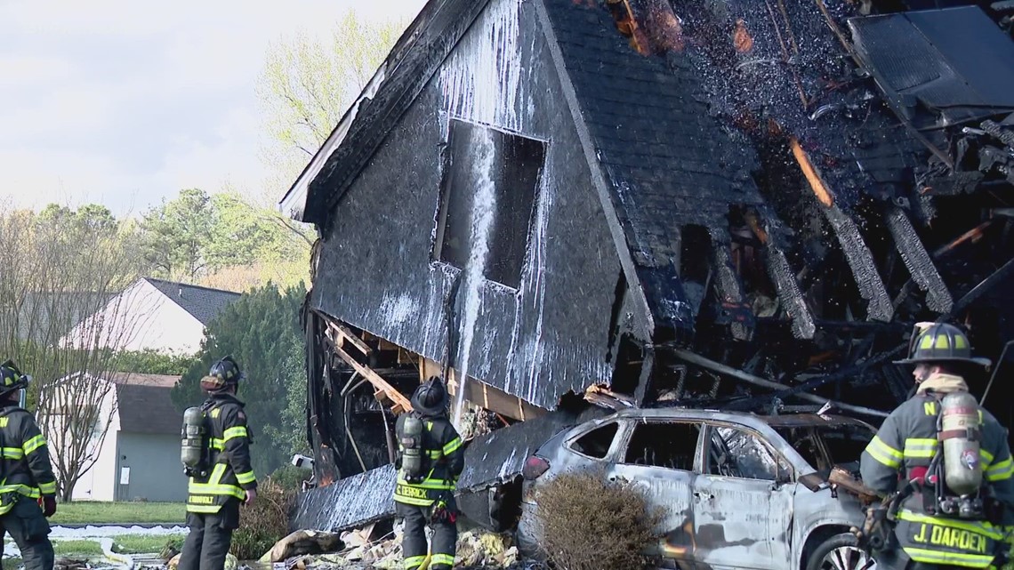 Driver faces charges for driving into Hampton home