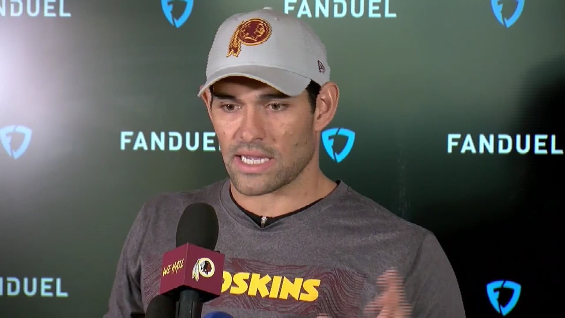 After losing two quarterbacks to broken legs, the Redskins turn to Mark Sanchez this week against the Giants.