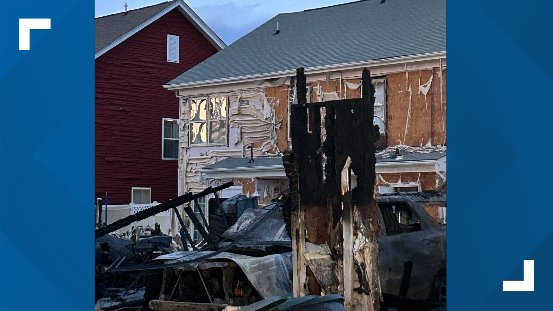 Detached garage fire at Virginia Beach's Liberty Military Housing ...