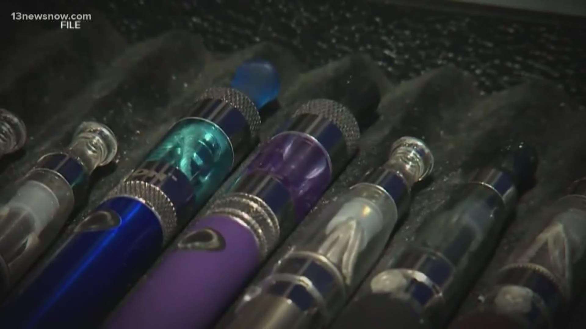 Local doctors and even the Surgeon general called vaping an epidemic. In Virginia, there are 33 confirmed cases of severe lung injury.