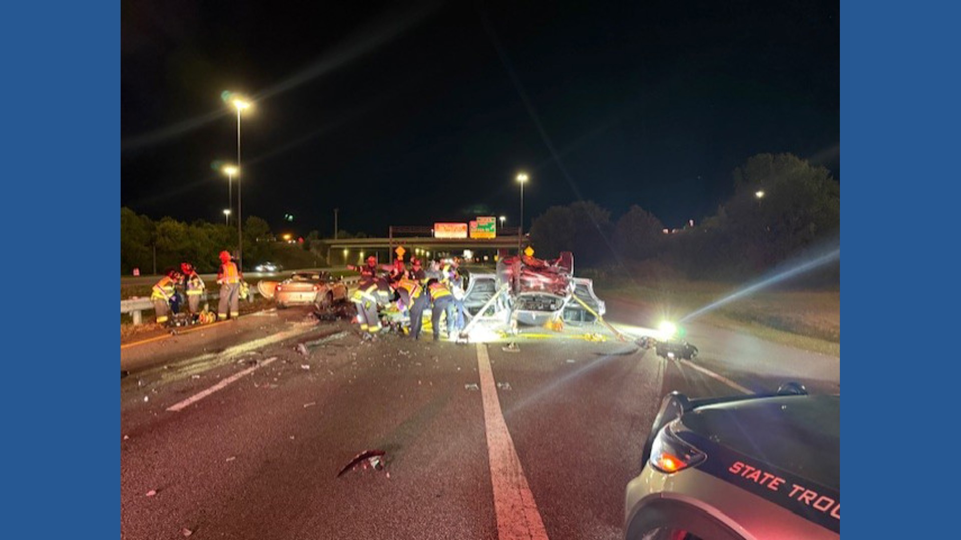 5 injured in multi-vehicle crash on I-664 in Suffolk | 13newsnow.com