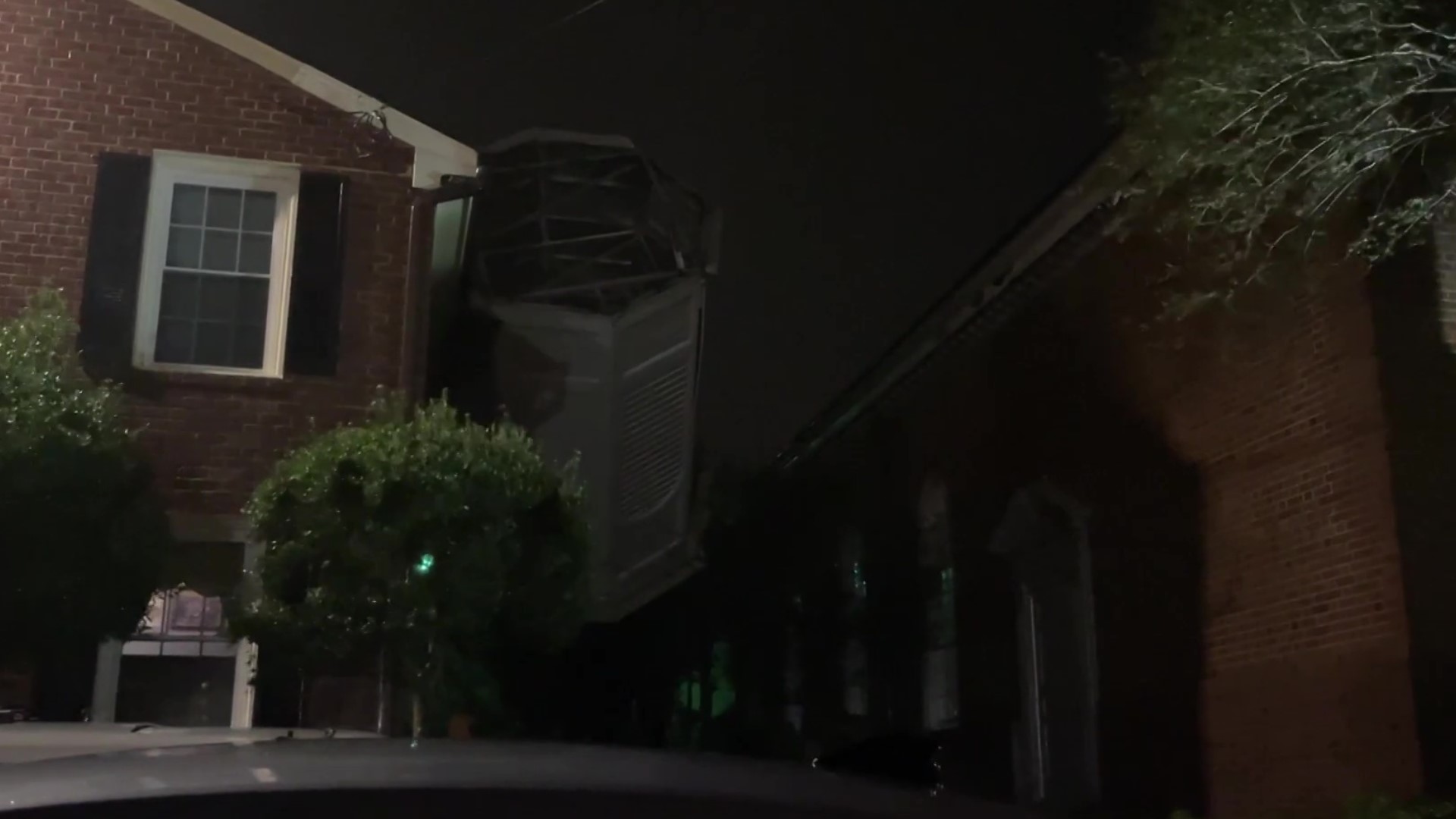 Wind from the remnants of Hurricane Ian ripped the steeple off of Galilee Episcopal Church in Virginia Beach Friday night.