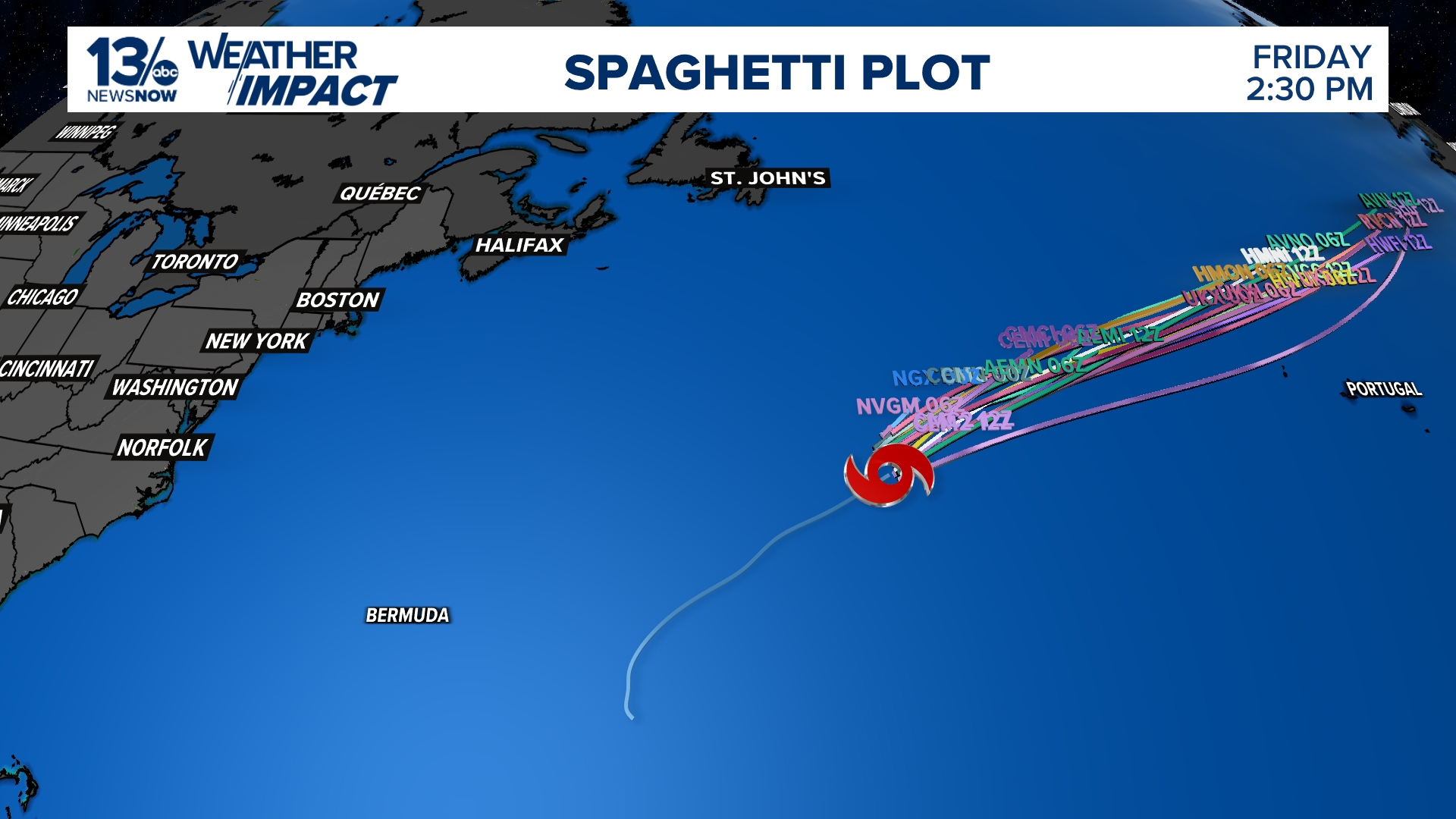 Tropical Storm Andrea forms in Atlantic, poses no land threat ...