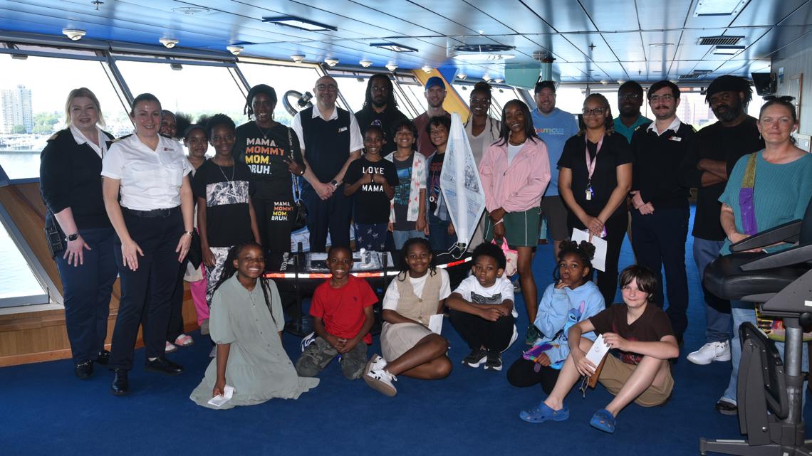 Norfolk students build miniboat to collect scientific data, make international connections