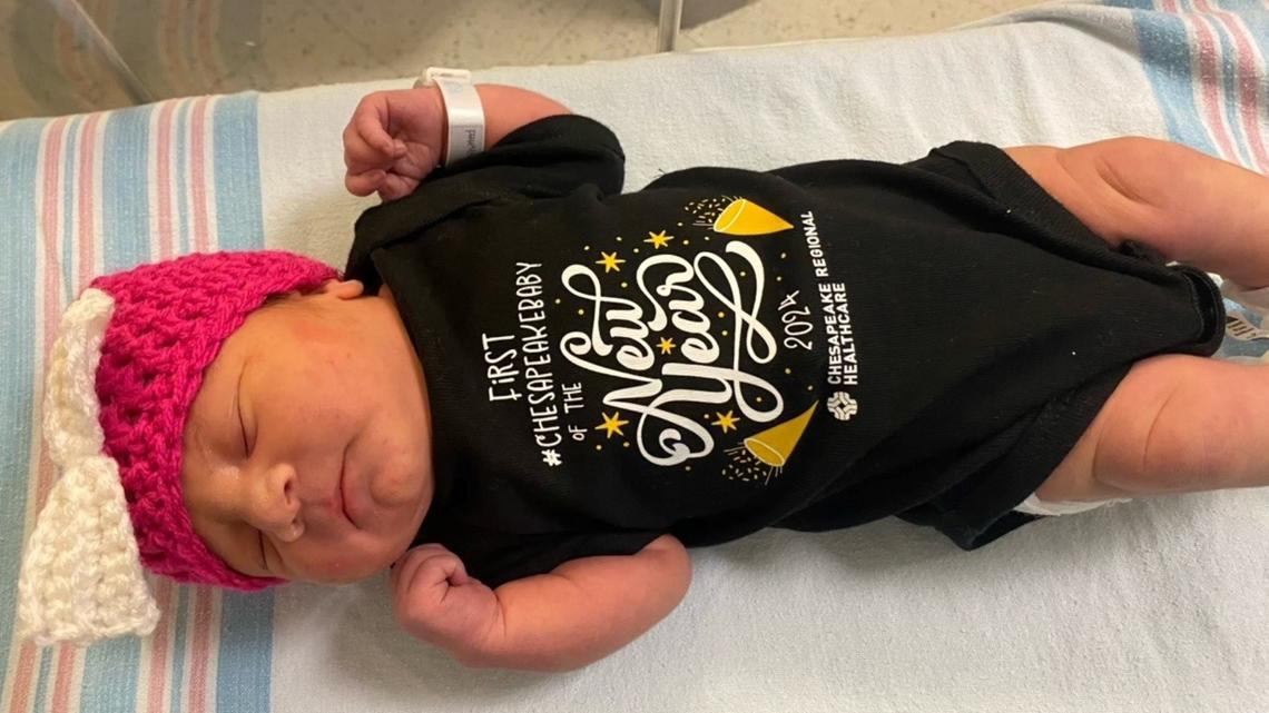 First baby born in 2024 arrives right at midnight