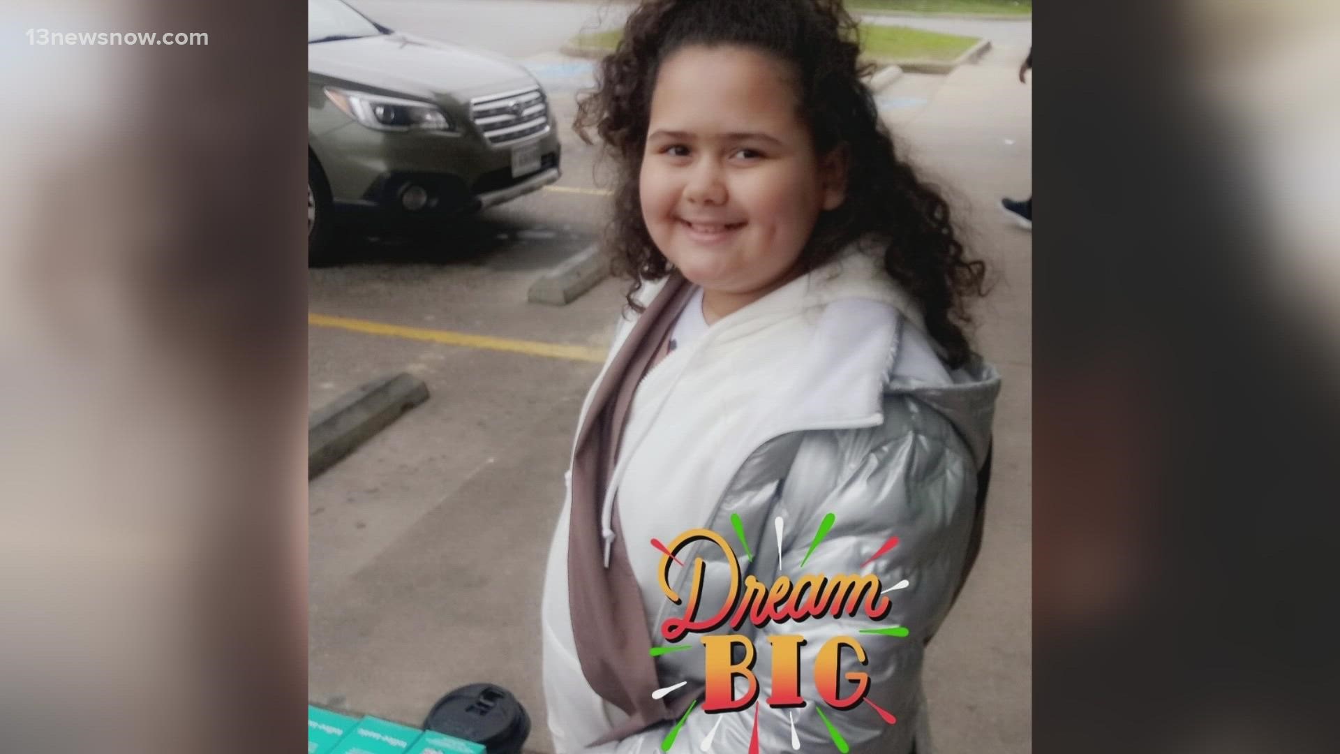 Two parents are struggling to say goodbye to their daughter. 10-year-old Teresa Sperry died this week. She wasn't old enough to get the vaccine yet.