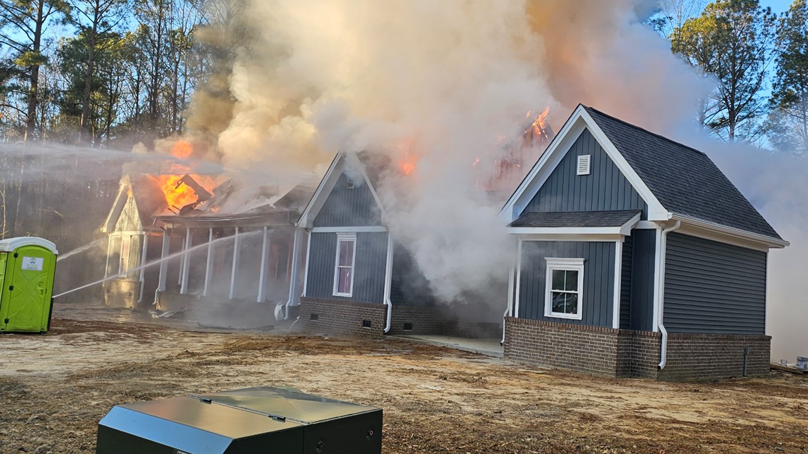 Fire damages under-construction home in Isle of Wight - Vimarsana News